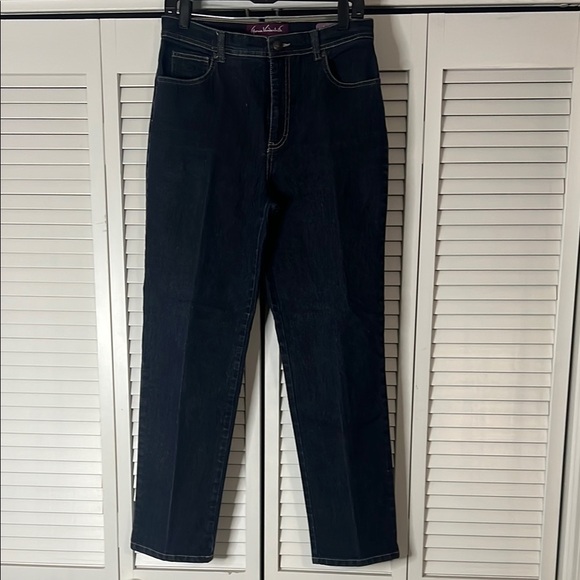 Gloria Vanderbilt Dark Denim Straight Leg Jeans AMANDA - Picture 9 of 9